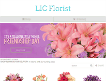 Tablet Screenshot of licflorist.com